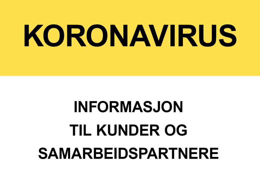 Koronaviruset: informasjon om endring i drift fra CHG-MERIDIAN