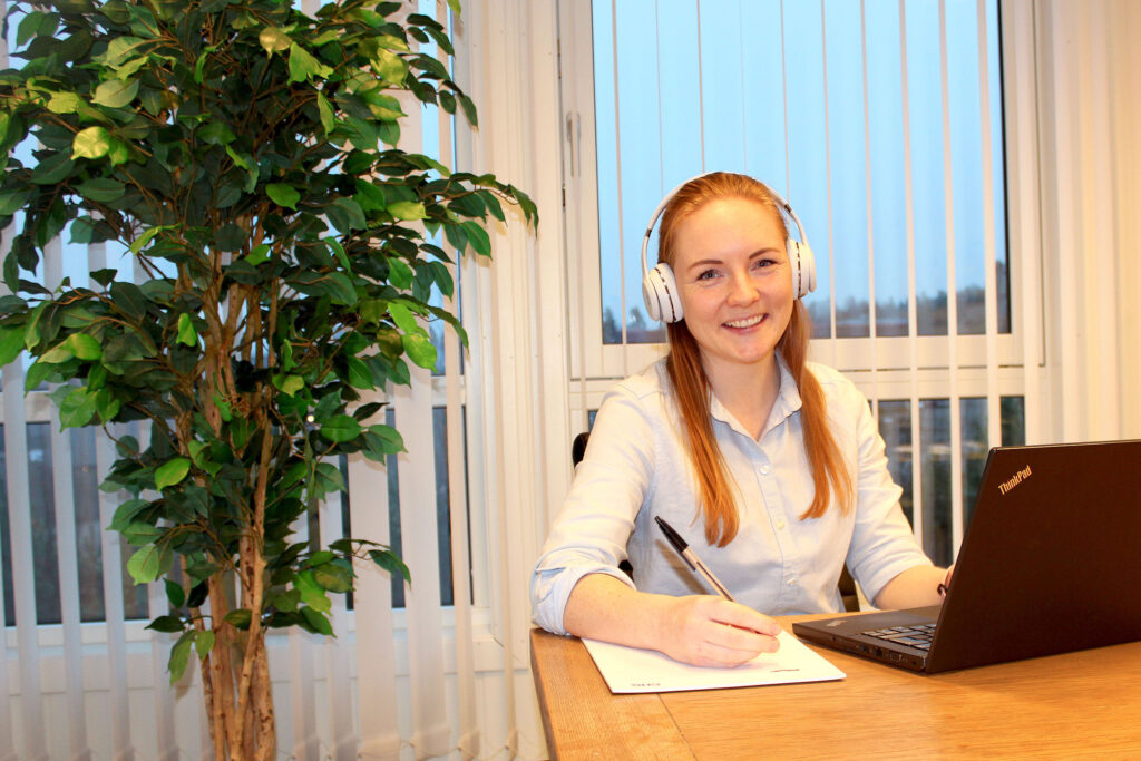 Veronica Bakke, Internal Sales and Broker Sales. © Foto: Katarina S. Bråthen CHG-MERIDIAN SKIEN AS.