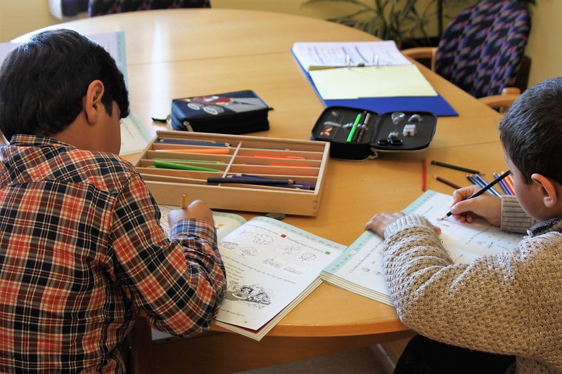 Skole. Foto: Siv M. Wollmann, Sør-Varanger kommune. Bilde gjengitt med tillatelse.