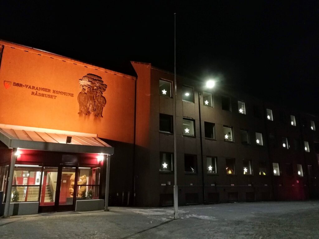 Sør-Varanger kommune rådhus. Foto: Siv M. Wollmann, Sør-Varanger kommune